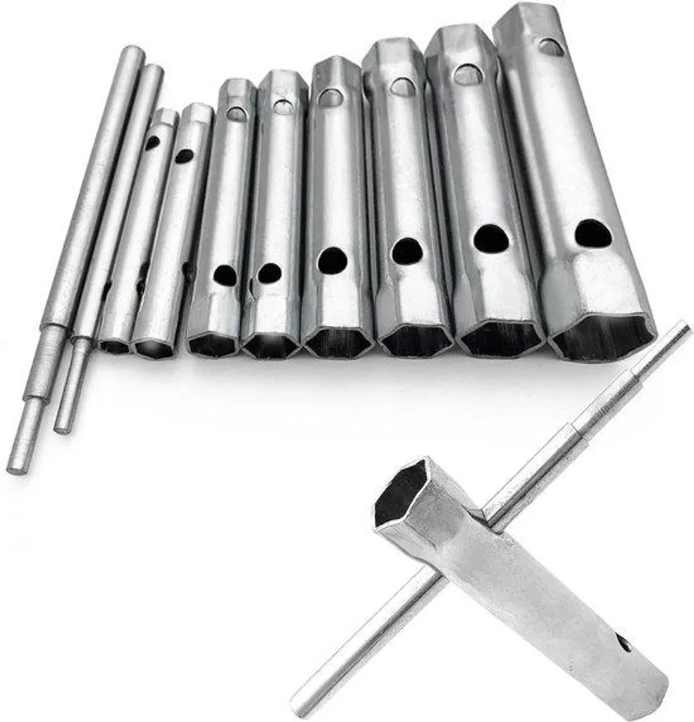Coffret clés tubes de montage pour mitigeur et robinet, 6 à 22 mm