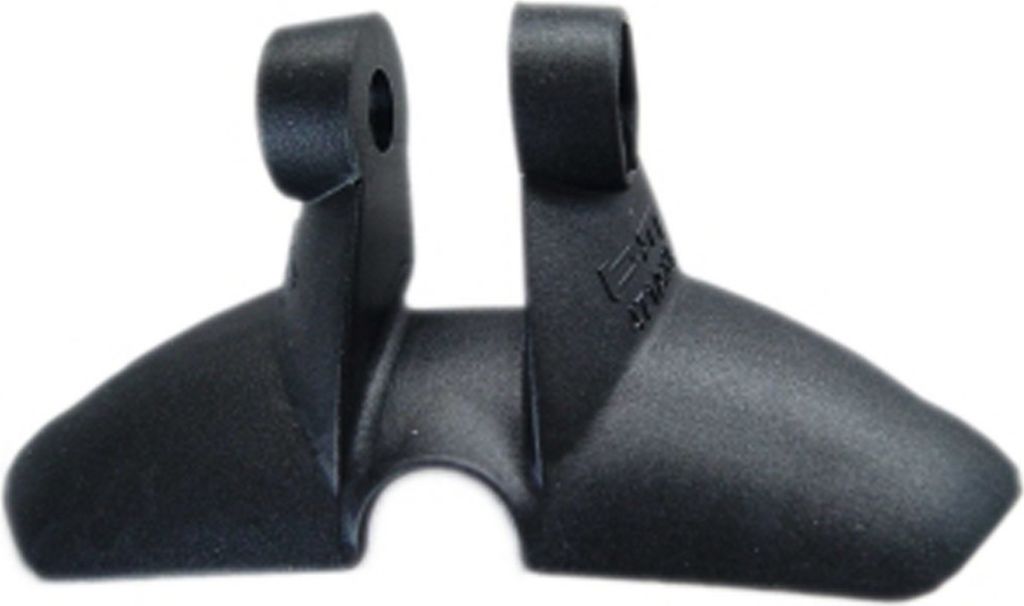 Busch & Müller 471AXKPB Scheinwerfer-Halter für Gabelbefestigung kurz für Suntour CR9 und NCX ab 2009, schwarz