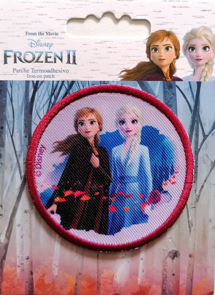 Disney © Frozen 2 Elsa Eiskönigin Bügelbild Aufnäher 
