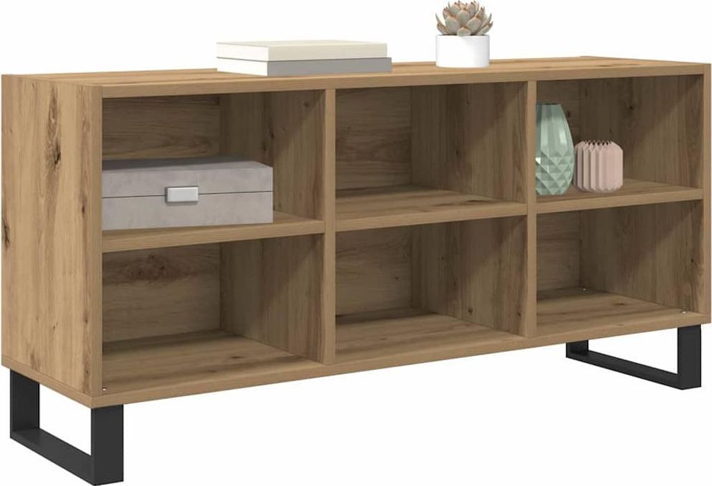 TV-Schränk Artisan-Eiche 103,5 x 30 x 50 cm Holzwerkstoff