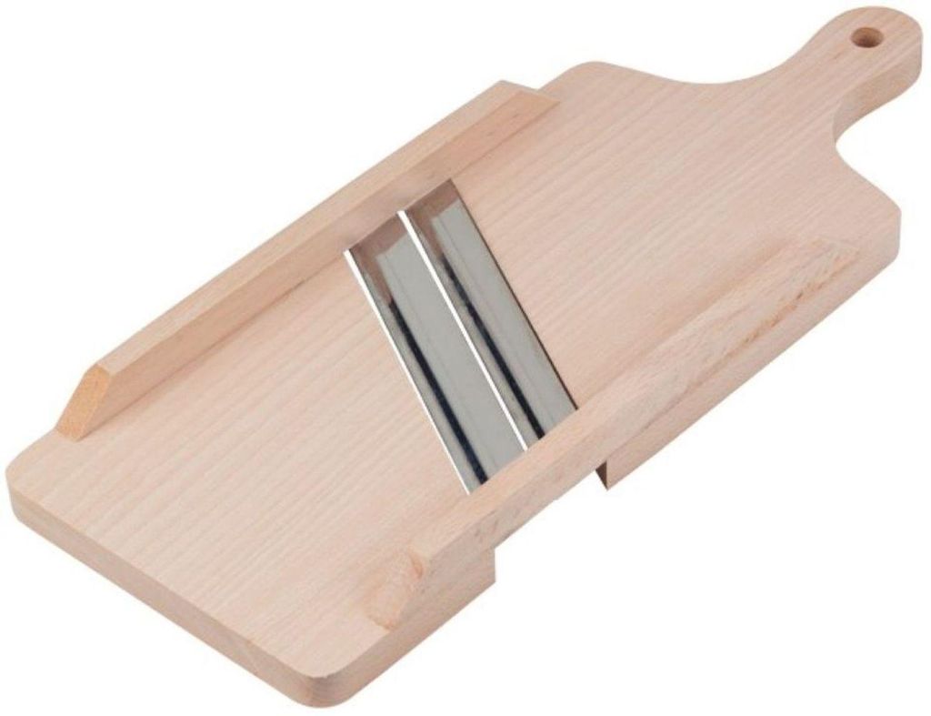 Holz Krauthobel 2 Klingen Küchenhobel Produktbild 
