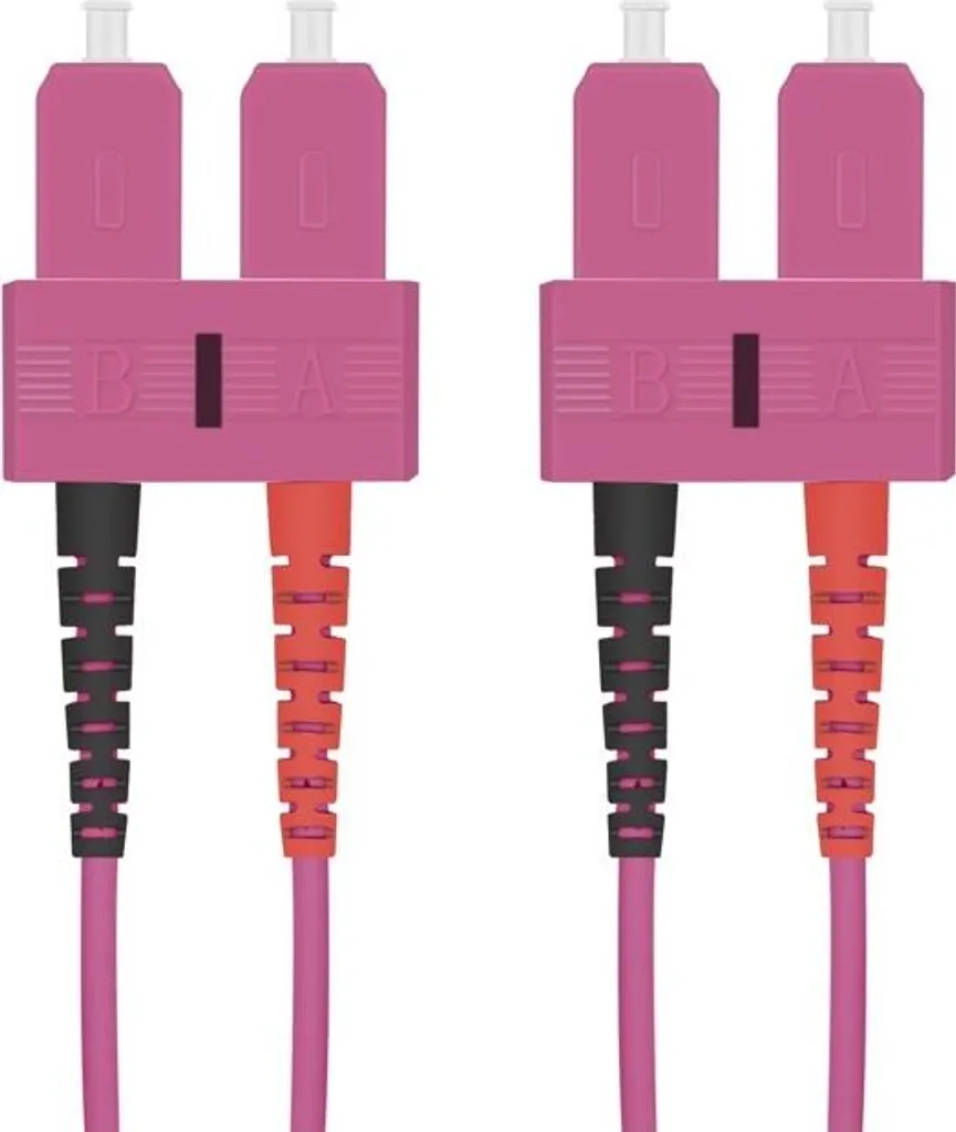 Cavo Fibra Ottica Helos OM4 SC-SC Duplex 115817 - Standard Professionale