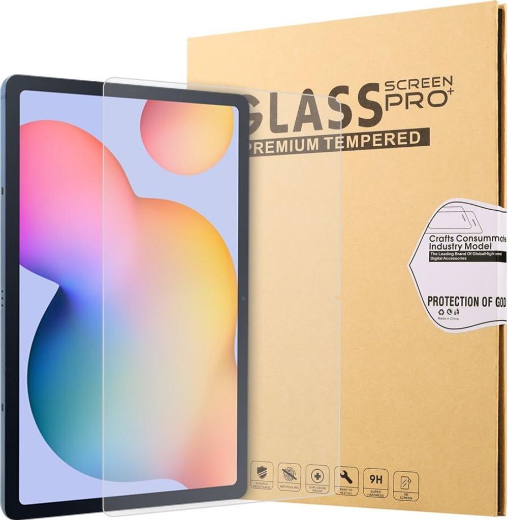 Samsung Galaxy Tab S7 FE / S7 Plus / S8 Plus Displayschutz - 9H Panzerglas - Transparent
