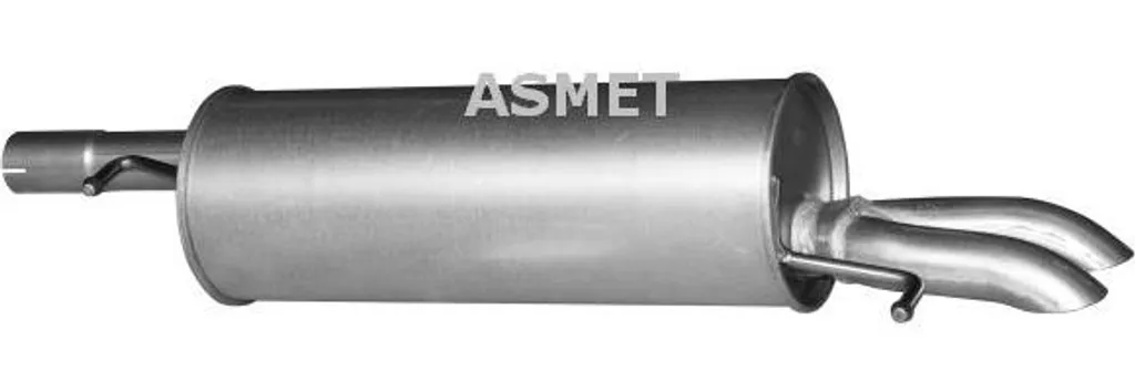 Silencieux arrière Passat 3B pour contrôle technique - ASMET 4076
