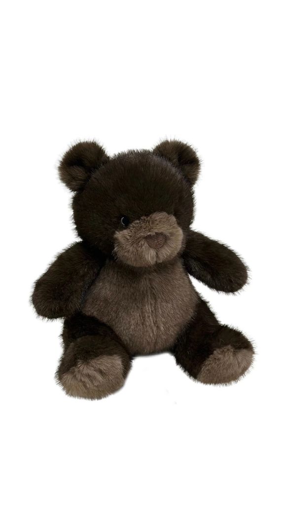 Magic Plushie Bear, Short Shearling Fur, Dunkelbraun