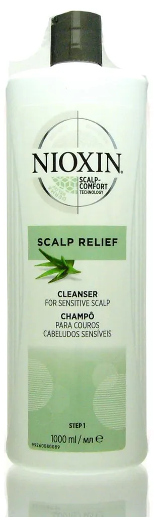 Nioxin Scalp Relief Shampooing 1000ml pour Cuir Chevelu Sensible