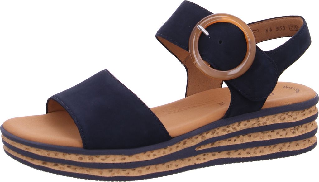 Gabor Riemchensandalette Blau