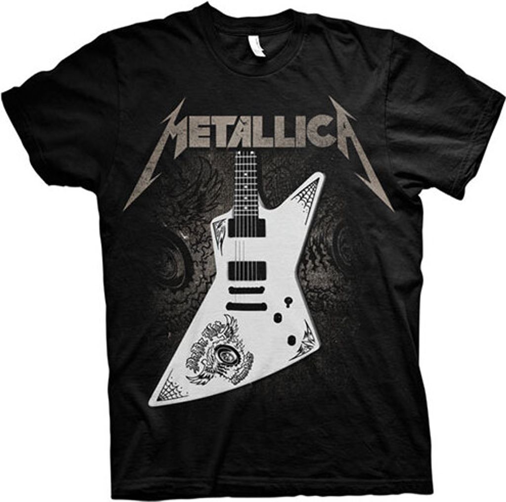 Metallica Papa Het Guitar Black XL T-Shirt