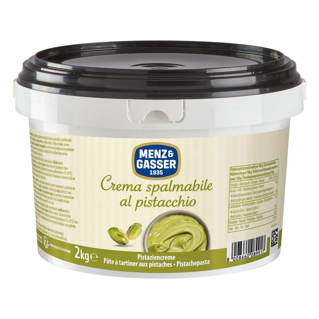 MENZ & GASSER Pistaziencreme 2 kg Produktbild 