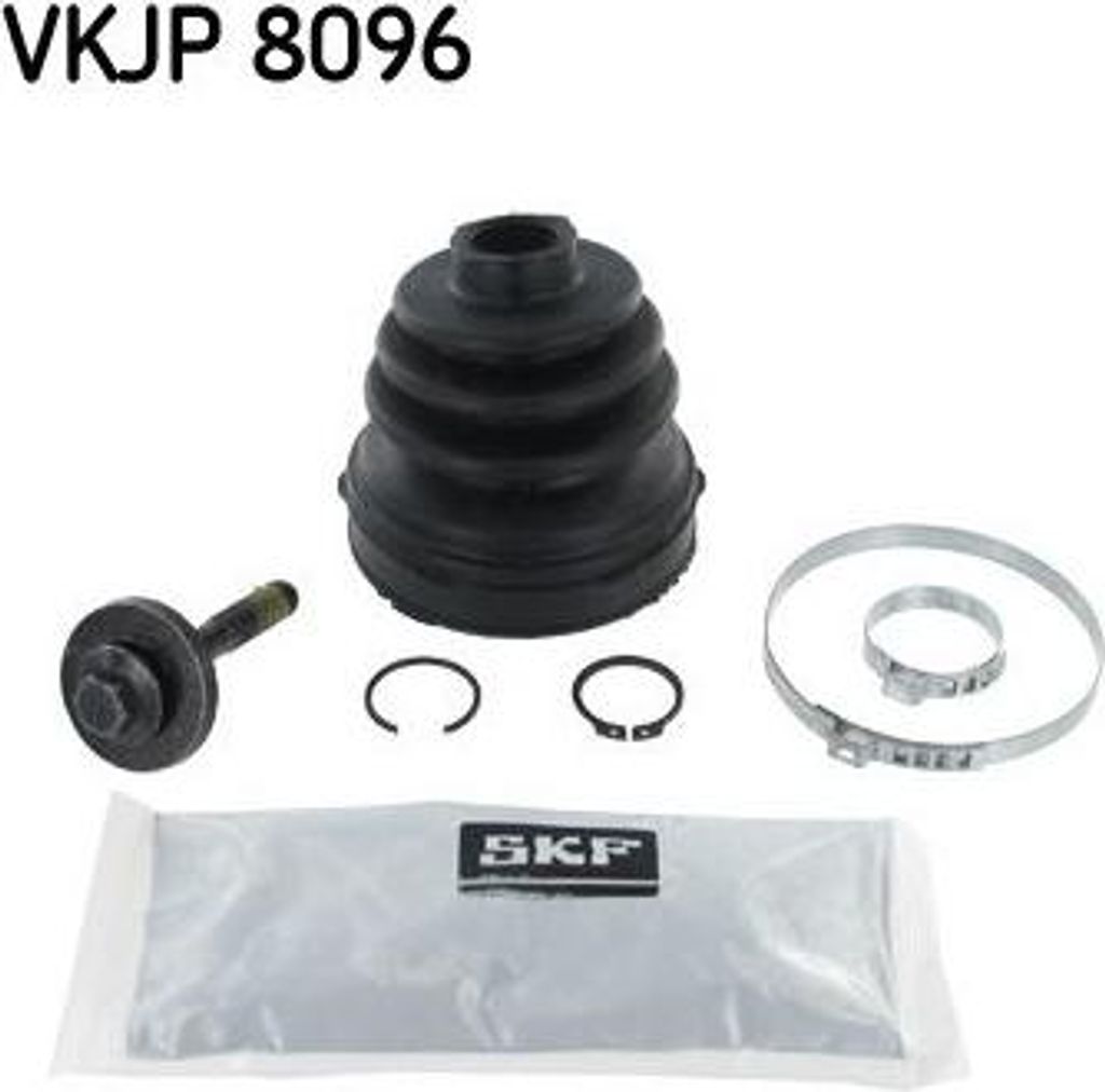 SKF VKJP8096 Manschettensatz, Antriebswelle OE 31256223 kompatibel mit S60, S80, V70