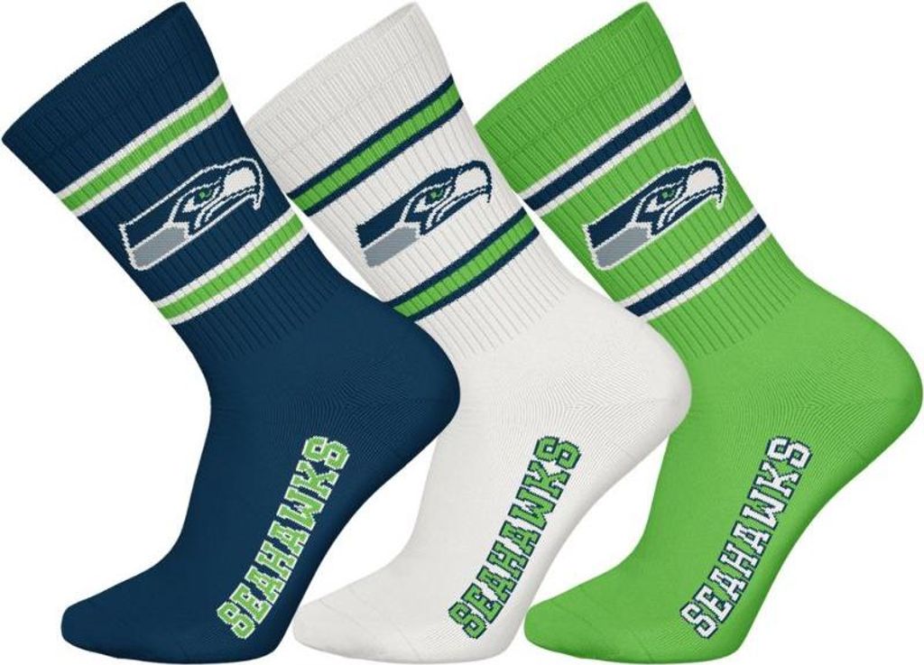 NFL Uni Socken, 3er Pack - NFL Teams, 3Pack Crew Socks, Produktbild 