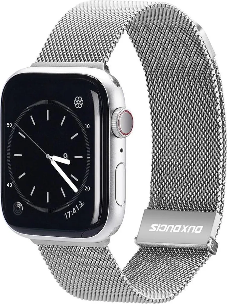 Cinturino Argento Milanese per Apple Watch SE/Ultra Dux Ducis Magnete