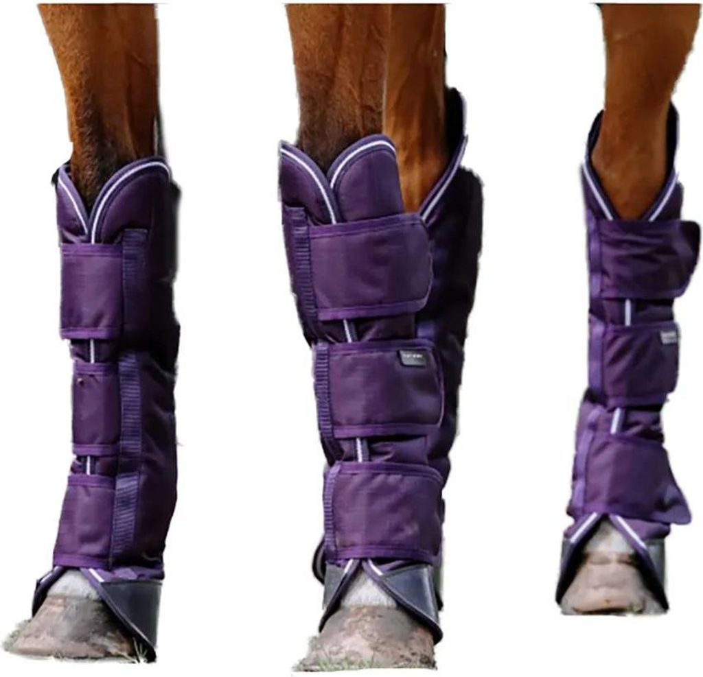 Equitheme Transport 600d Sehnenstiefel Lila Cob Lila Cob