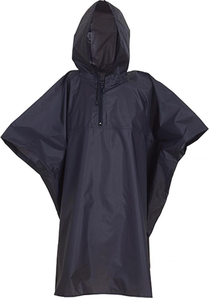 YOKO HVS470 | Damen Promo Poncho - Farbe: Navy - Größe: Regular