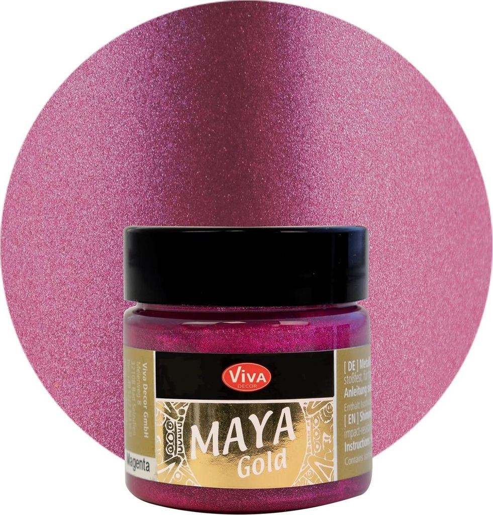 ViVA DECOR Maya Gold 45 ml magenta Produktbild 