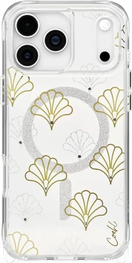 Custodia Uniq Coehl Maree iPhone 17 Pro Max Silver Magnetica Luxury
