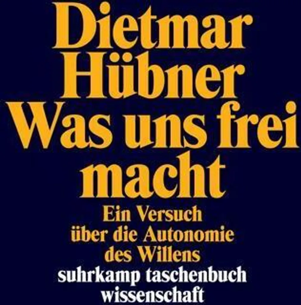 Was uns frei macht : réflexion sur la liberté, édition originale 2024
