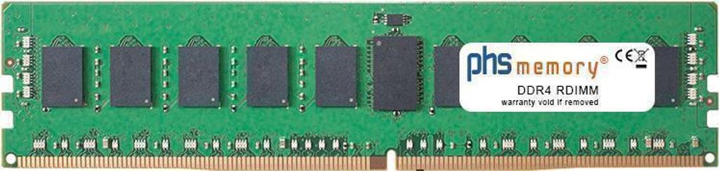PHS-memory 16GB RAM Speicher passend für Supermicro X12DSC-6 DDR4 RDIMM 3200MHz PC4-25600-R (SP397162)