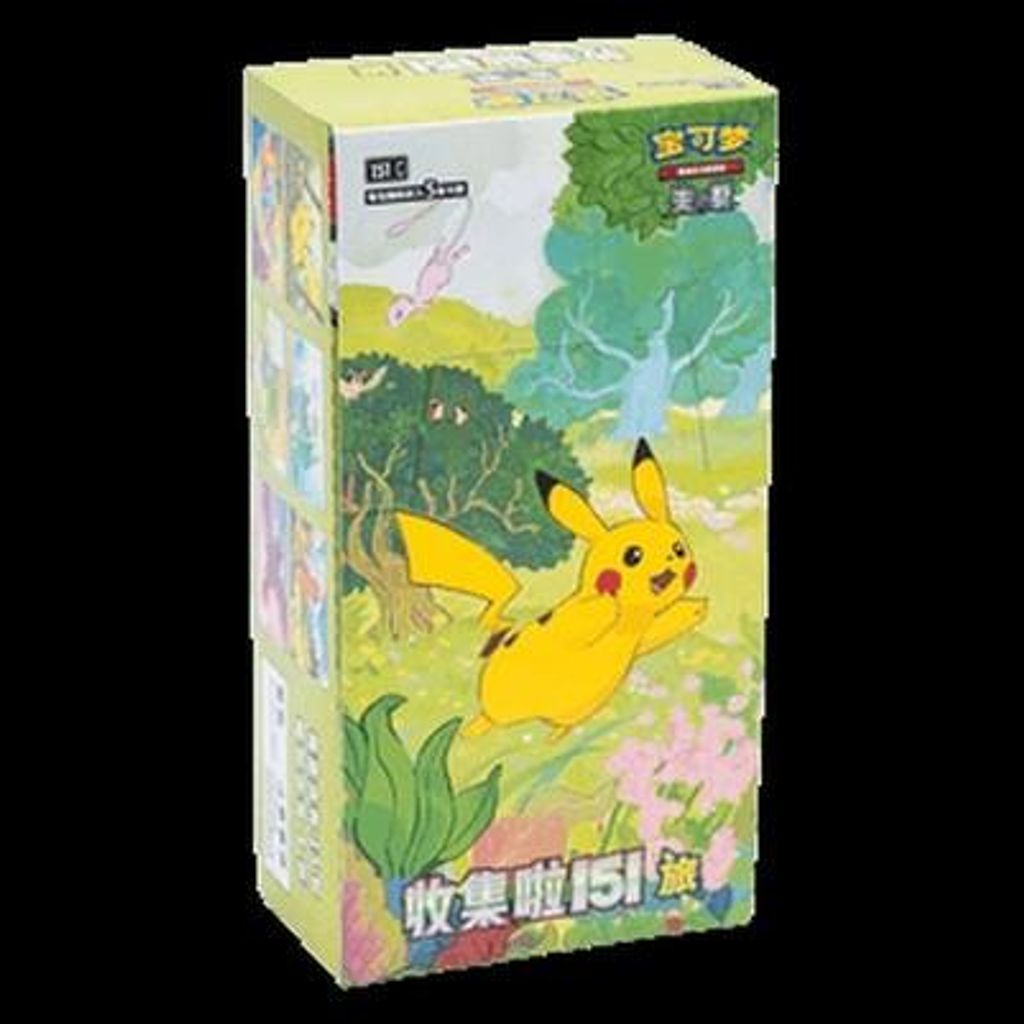 Pokemon Collect 151 Journey Booster Box S-Chinese Immagine del prodotto 