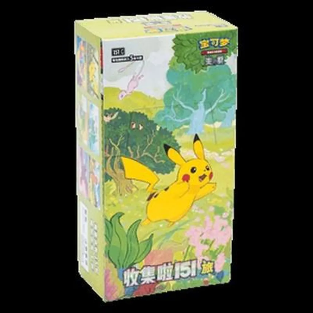 Pokémon 151 Journey Booster Box S-Chinese Cartes Rares Edition Limitée