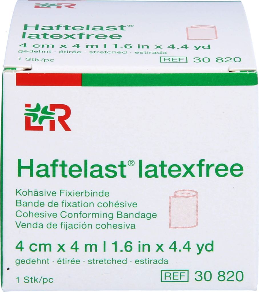 Haftelast Fixierb.kohäs.latexfrei 4 cmx4 m creme 1 St
