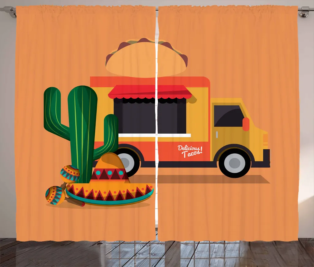 Tenda Messicana Food Truck ABAKUHAUS 280x175 cm - Arredo Rustico Cucina