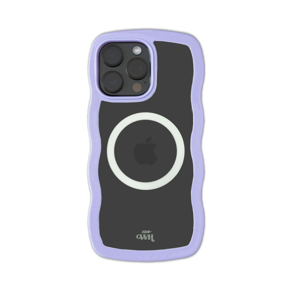 Wavy Hülle MagSafe Purple - Kompatibel mit iPhone 14 Pro