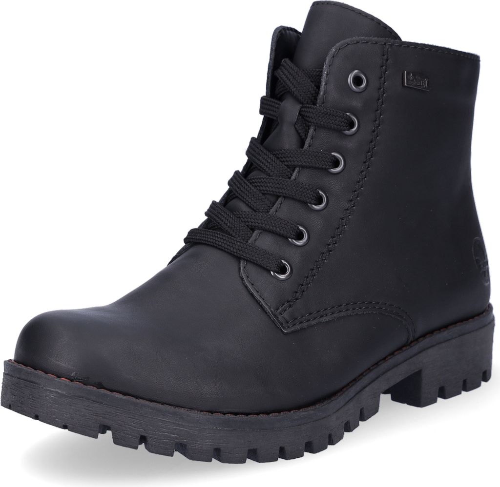 Rieker Schnürstiefel - Tiefschwarz Kunstleder Größe: 39 Produktbild 73