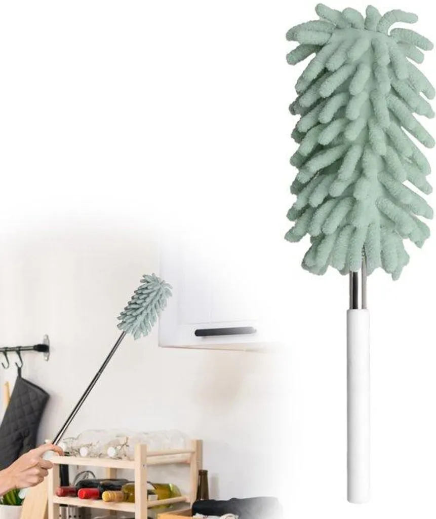Dépoussiérant extensible 76 cm inox pour recoins et endroits difficiles