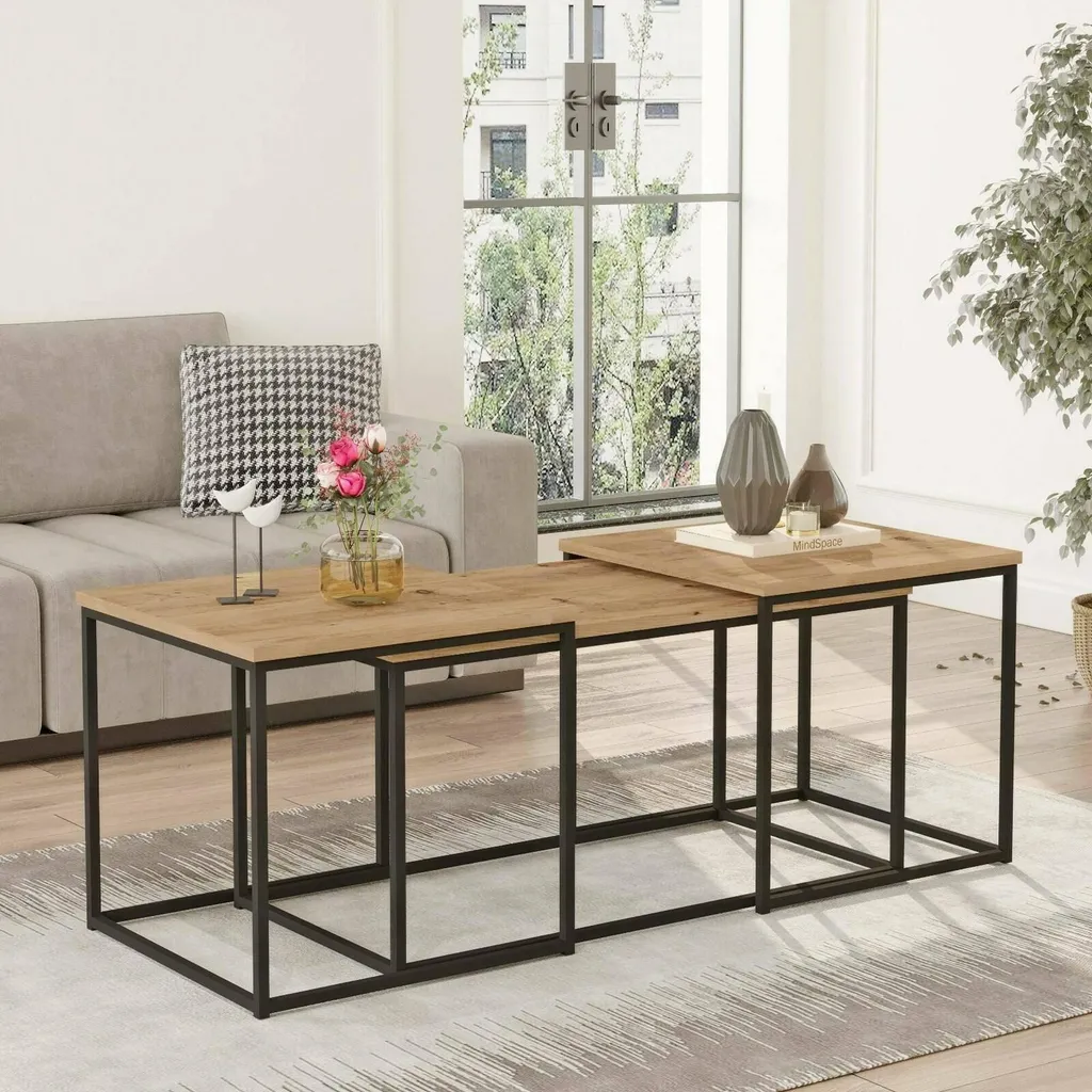 Table basse modulable Azele pour optimiser le rangement du salon - 2