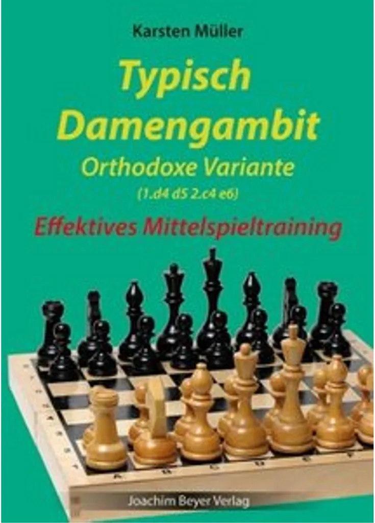 Manuel d'Échecs Typisch Damengambit Orthodoxe Variante pour Club