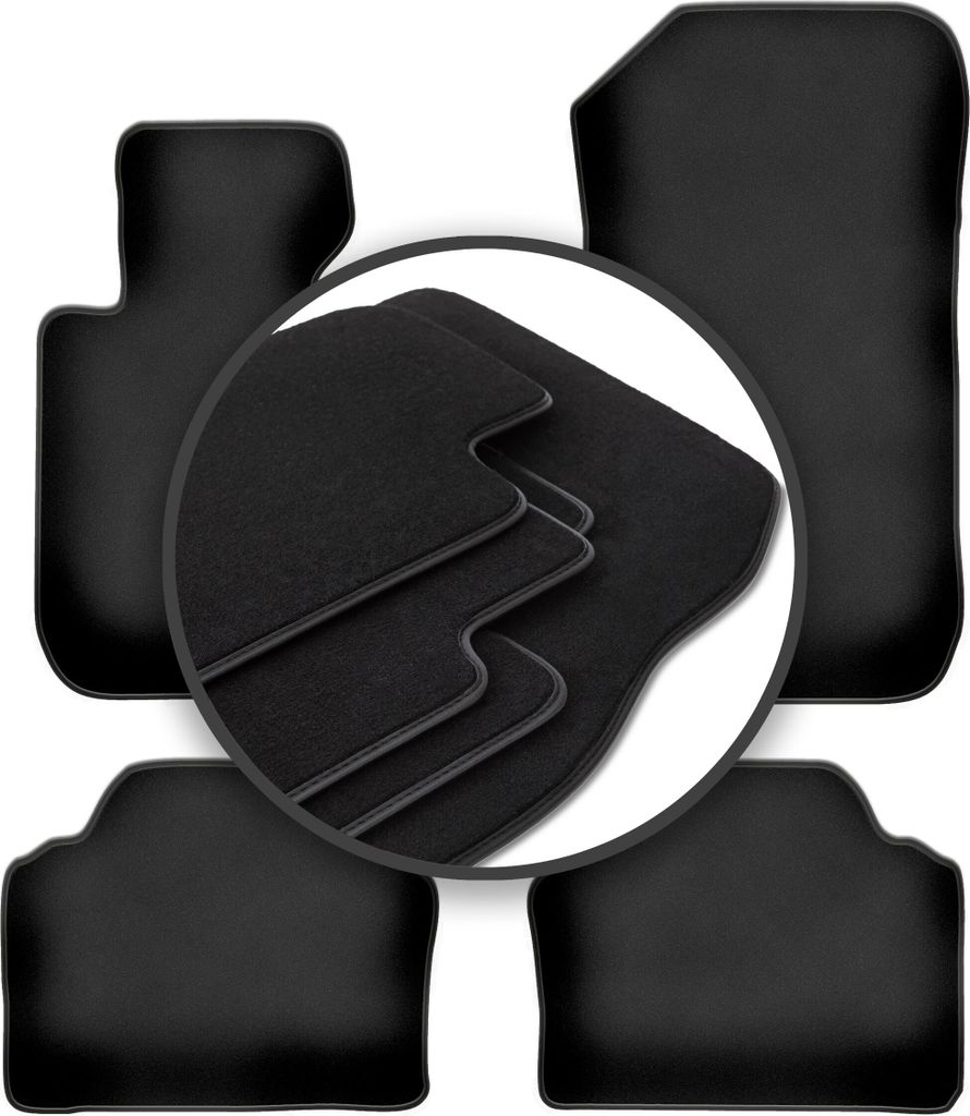 Premium-Fußmatten für: BMW 3 E90 xDrive Limousine (2004-2011)