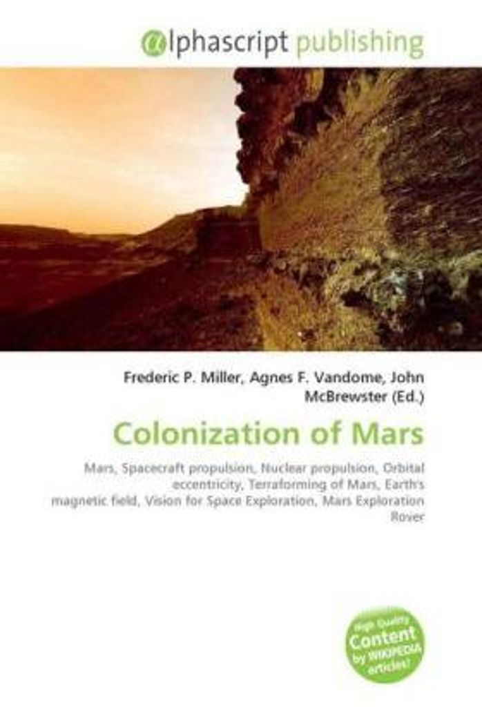 Colonization of Mars