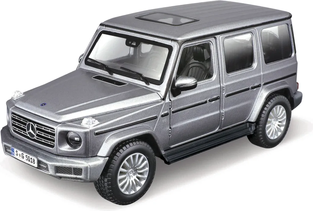 Mercedes-Benz Classe G 2019 Maisto 1:25 Argent avec Portes Ouvrantes