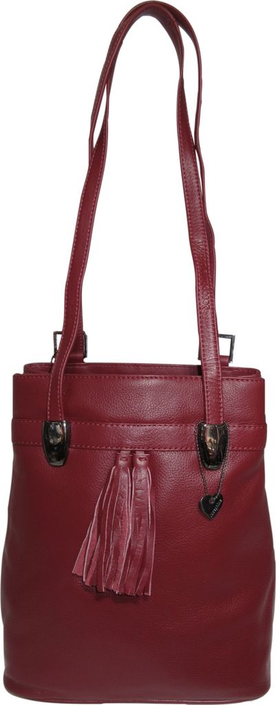 Josephine Osthoff Damen Echt Leder Rucksack Vario Multifunktion Handtasche (165)