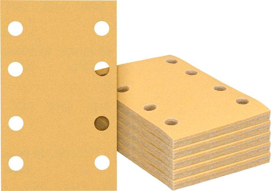 EXPERT C470 Schleifpapier Set, 80x133mm, K60/80/120/180/240, 50-tlg.Starter Pack