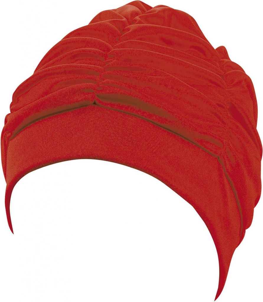 Beco Damen Badekappe | Stoff | Rot