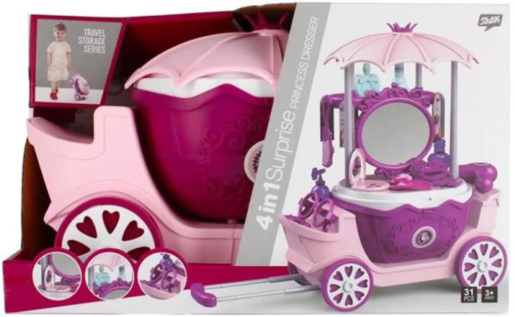 Jouet d'imitation chariot de ménage avec accessoires MC pour enfant