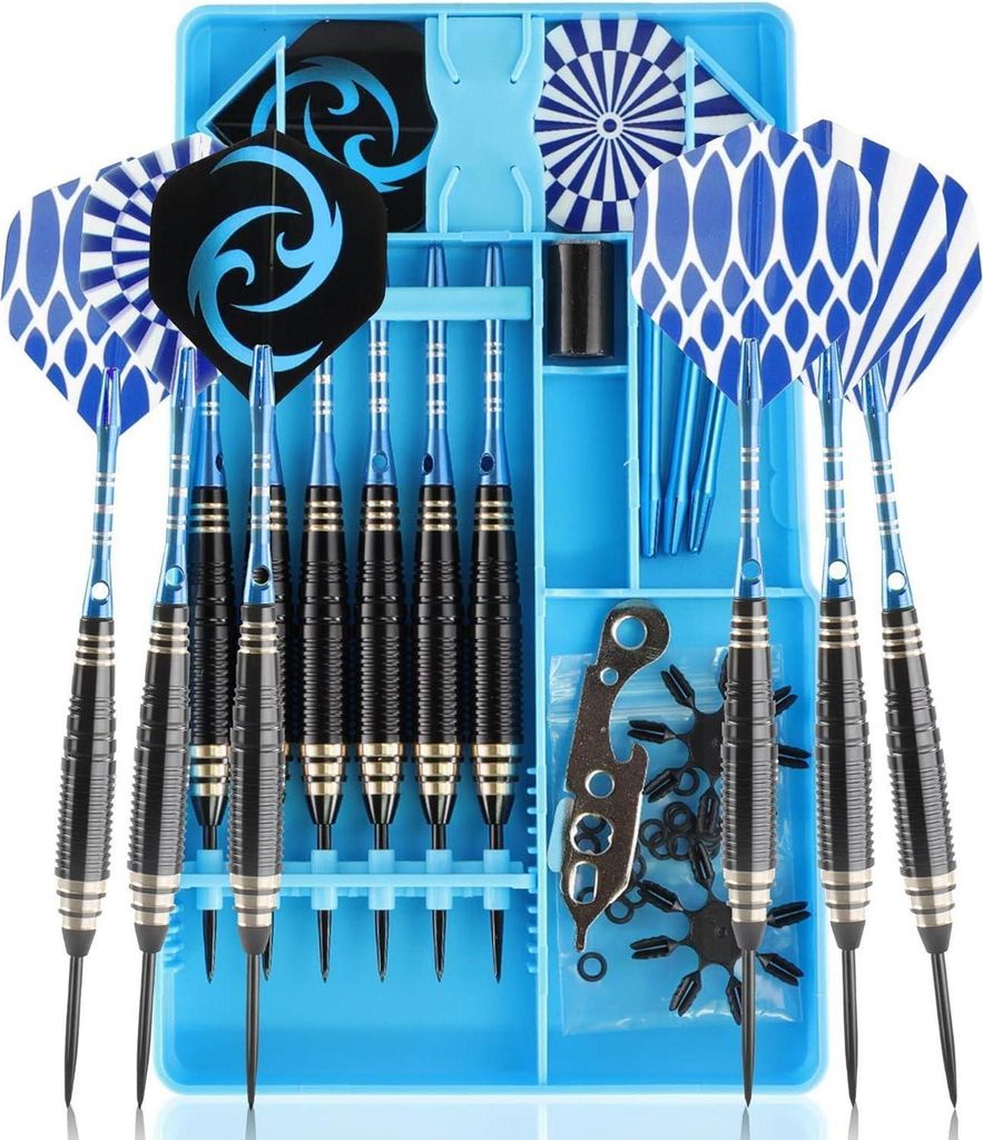 Steeldarts 24g Profi-Set 6 Stück Aluminiumschaft mit Produktbild 