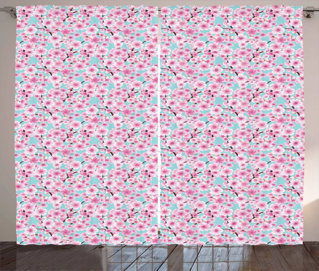 Tenda Abakuhaus 280x245 cm Ciliegio Giapponese: Stile Zen per Interni
