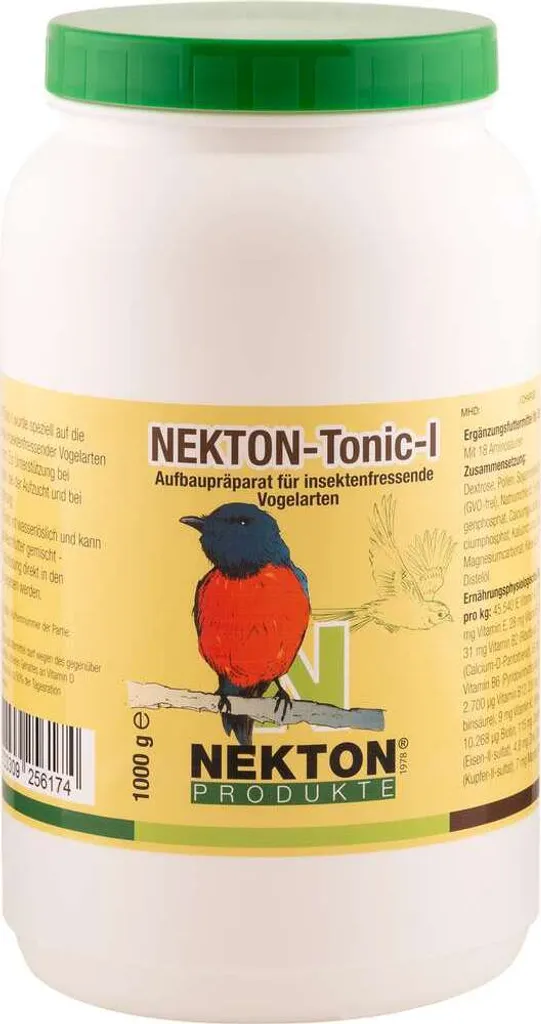 Nekton Tonic I Integratore 1kg per Insettivori - Recupero Post-Muta