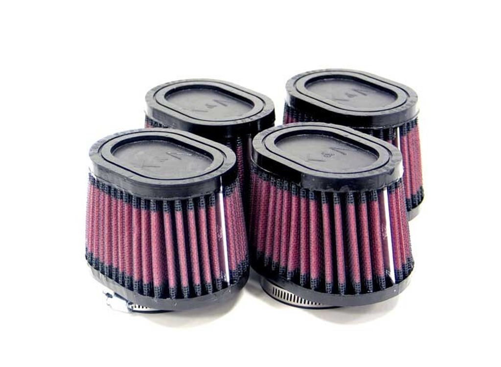 K&N Filters RU-0984 Oval Sportluftfilter 70mm Höhe Ø54mm Flansch