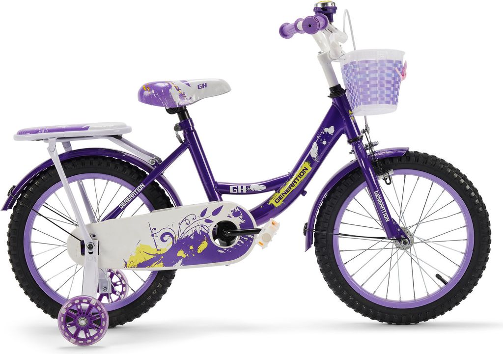 Generation GH 14-Zoll-Lila - Mädchenfahrrad Produktbild 