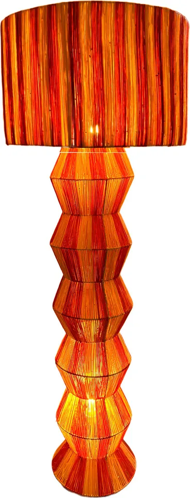 Lampadaire Boho Tulum 160cm - Solution Éclairage Doux pour Grand Salon - 3