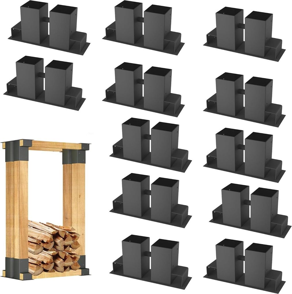 ACXIN 12 pièces aide à l'empilage du bois Aide stable à Image du produit 