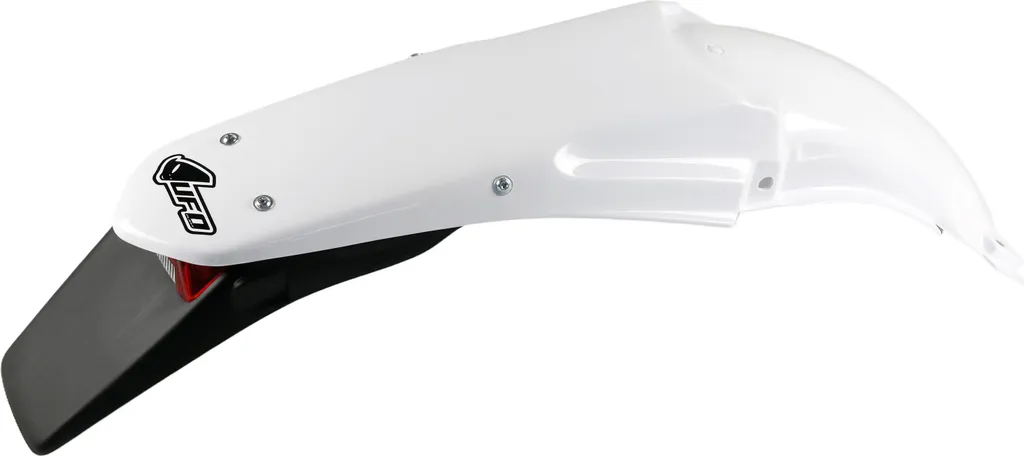 Garde-boue arrière moto cross pour Yamaha, carénage plastique blanc