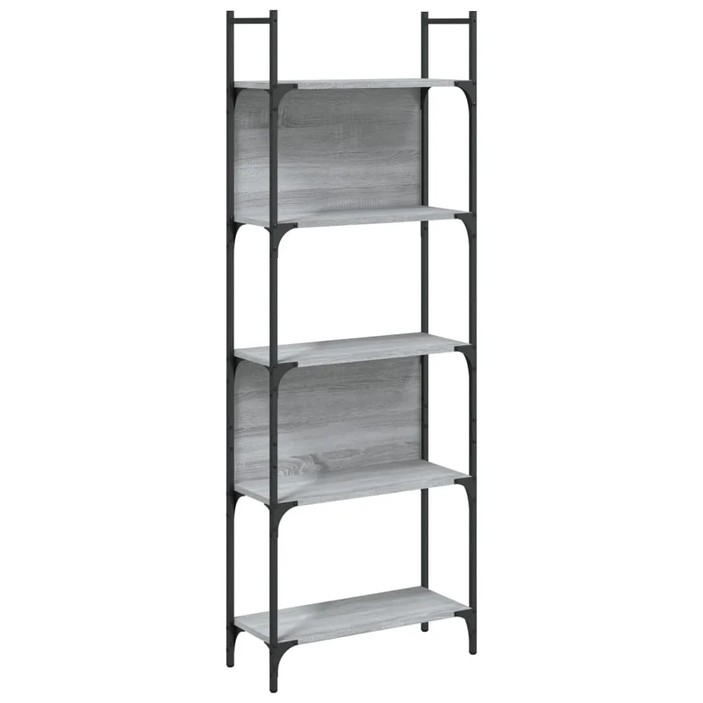 COSTWAY Scaffale in Legno, Libreria a 3 Ripiani con Dispositivo Anti-Ribaltamento, Struttura