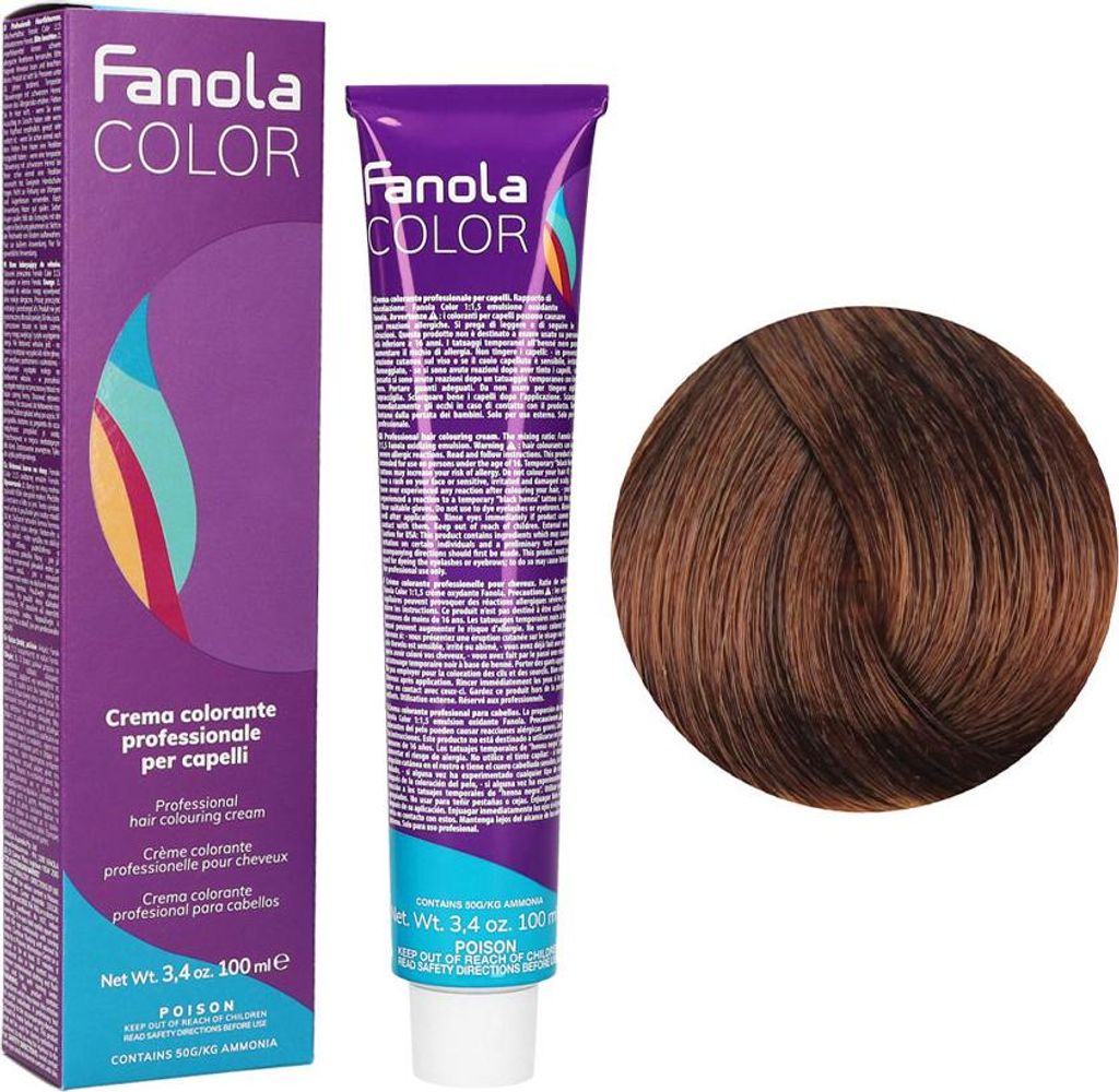 Fanola 7.34 Haarfarbe 100 ml Produktbild 