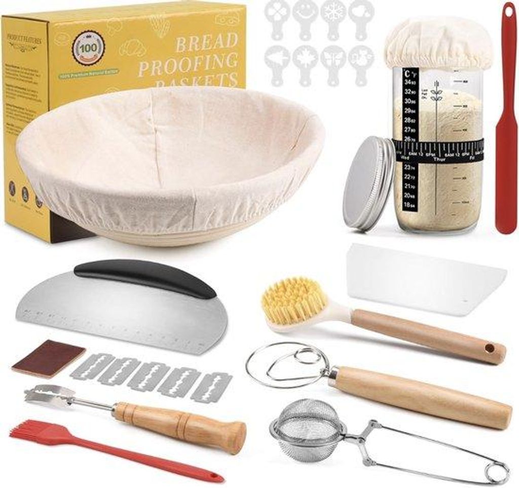 Sada pro pečení chleba, 11dílná, kulatá forma na chléb o Obrázek produktu 