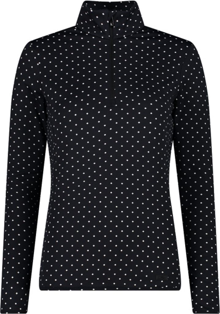 Cmp Woman Printed Sweat Nero-Bianco 38